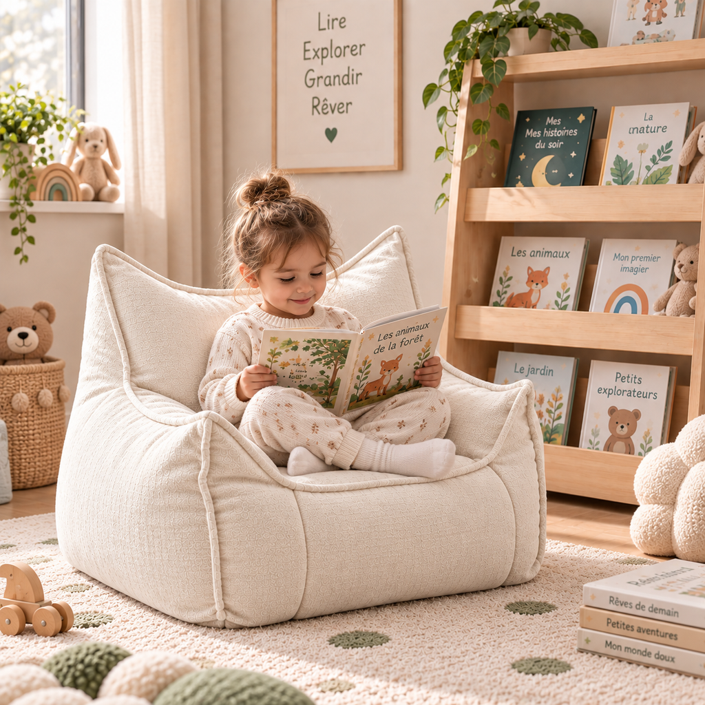 Fauteuil enfant Cocoon – Coin lecture