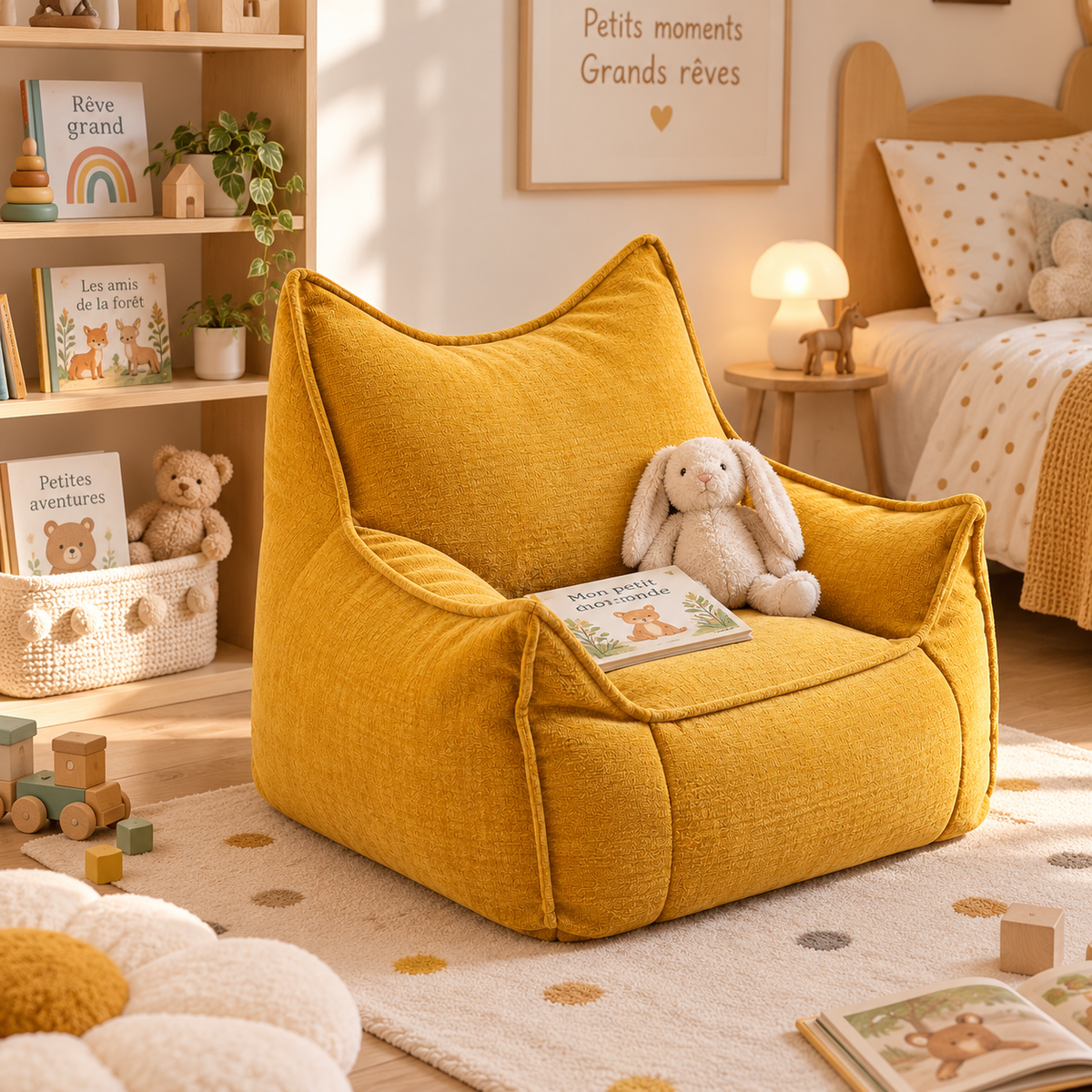 Fauteuil enfant Cocoon – Coin lecture