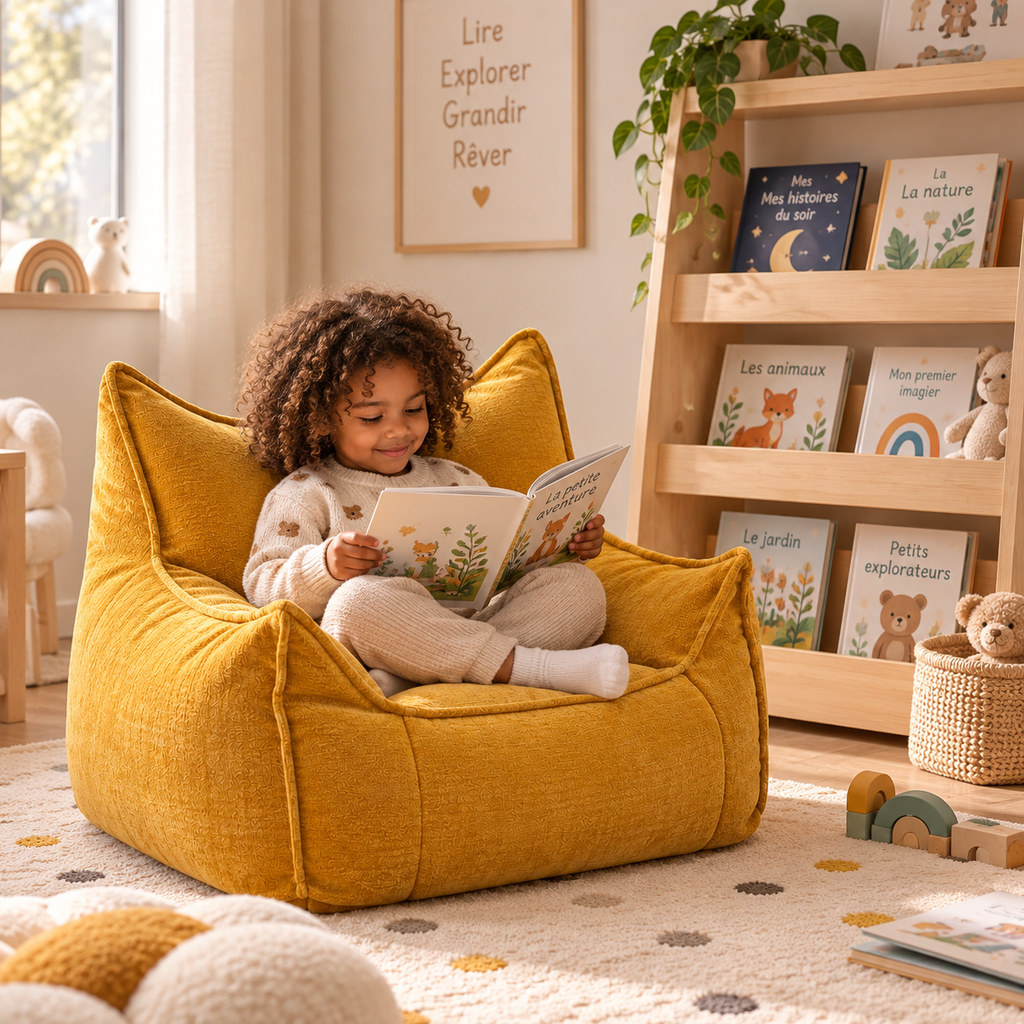 Fauteuil enfant Cocoon – Coin lecture