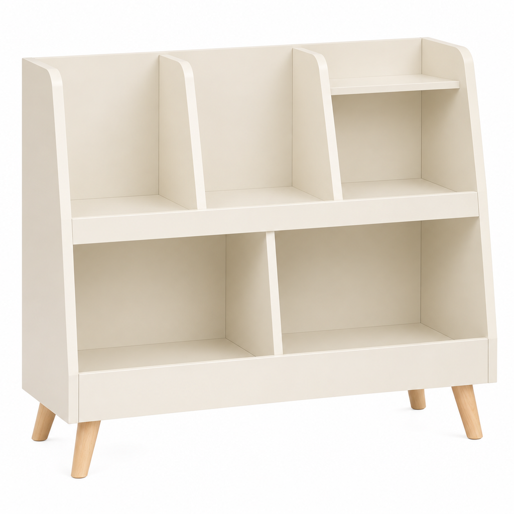 Meuble de rangement Montessori – Livres & Jouets