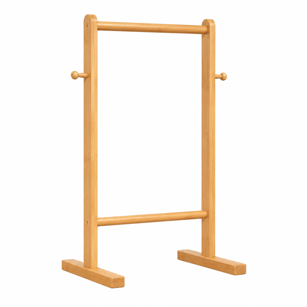Penderie Montessori enfant en bambou