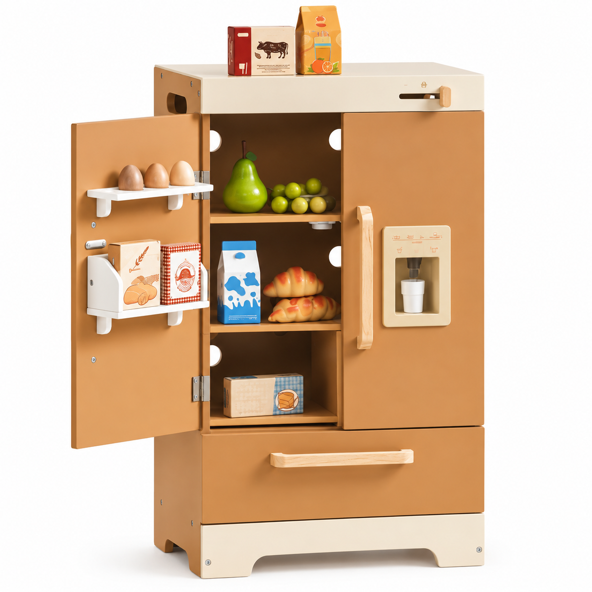 Cuisine enfant en bois – Collection caramel