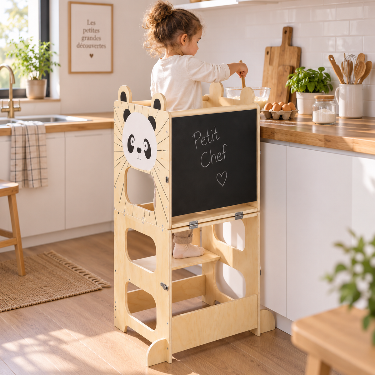 Tour d’apprentissage Montessori 3-en-1 – Animaux